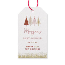 クリスマスツリー ウィンターガール ベビーシャワー