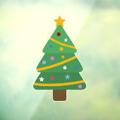 クリスマスツリー ウィンドウサイン (シート3)