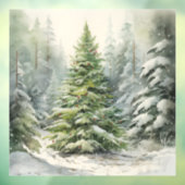 クリスマスツリー ウィンドウサイン (シート3)