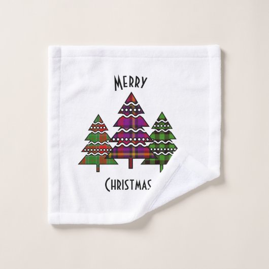クリスマスツリー ウォッシュタオル (ウォッシュタオル)