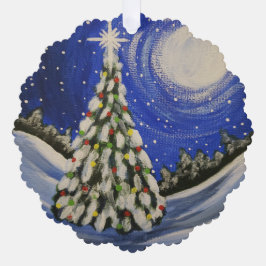 クリスマスツリー オーナメントカード