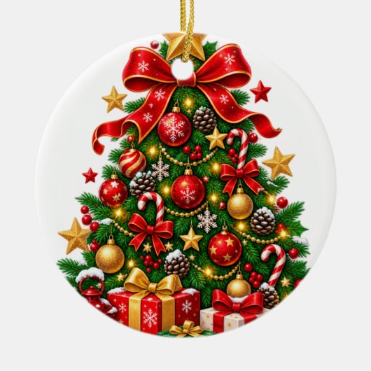 クリスマスツリー オーナメント (正面)
