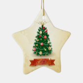 クリスマスツリー、オーナメント セラミックオーナメント (右)