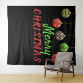 クリスマスツリー オーナメント 背景 タペストリー (インサイチュ(横))