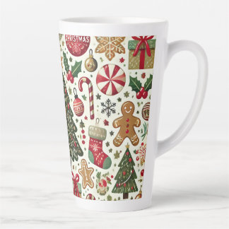 クリスマスツリー カフェラテマグ