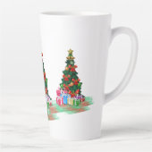 クリスマスツリー カフェラテマグ (右)