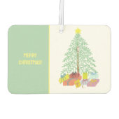 クリスマスツリー カーエアーフレッシュナー (裏面)