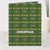 クリスマスツリー カード (正面)