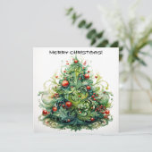 クリスマスツリー カード (スタンド正面)