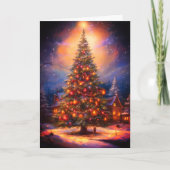 クリスマスツリー カード (正面)