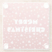 クリスマスツリー ガラスコースター (裏面)