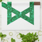 クリスマスツリー キッチンタオル (折り畳み)