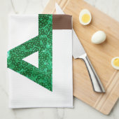 クリスマスツリー キッチンタオル (四つ折り)