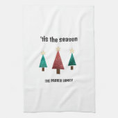 クリスマスツリー キッチンタオル (縦)