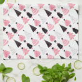 クリスマスツリー キッチンタオル (折り畳み)