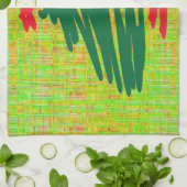 クリスマスツリー キッチンタオル (折り畳み)