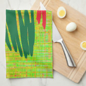 クリスマスツリー キッチンタオル (四つ折り)