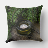 クリスマスツリー&キャンドル装飾用クッション クッション (裏面)