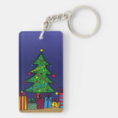 クリスマスツリー キーホルダー (裏面)