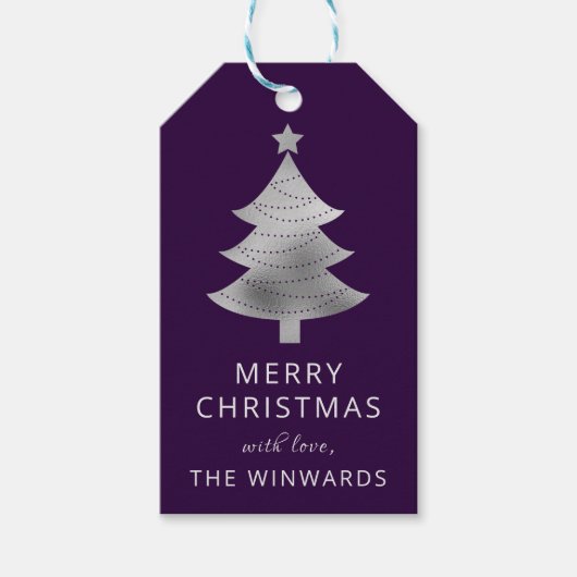 クリスマスツリー ギフトタグ (正面)