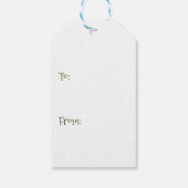 クリスマスツリー ギフトタグ (裏面)