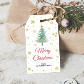 クリスマスツリー ギフトタグ | ホリデーパーティーのおもてなし