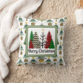 クリスマスツリー クッション (ブランケット)