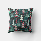 クリスマスツリー。 クッション (裏面)