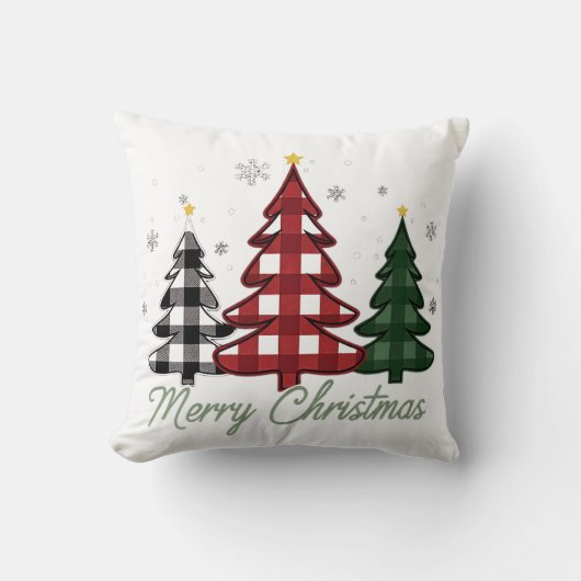 クリスマスツリー クッション (正面)