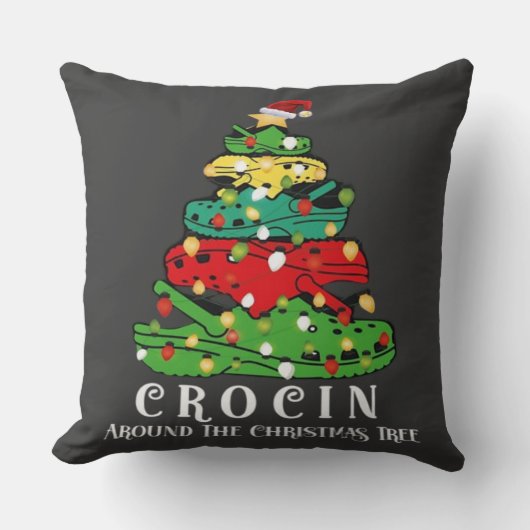 クリスマスツリー クッション (正面)