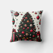 クリスマスツリー クッション (裏面)
