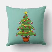 クリスマスツリー クッション (裏面)