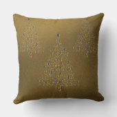 クリスマスツリー クッション (裏面)