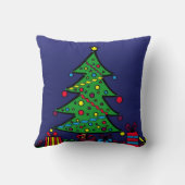 クリスマスツリー クッション (裏面)