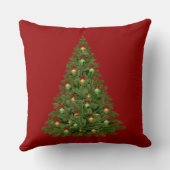 クリスマスツリー クッション (裏面)