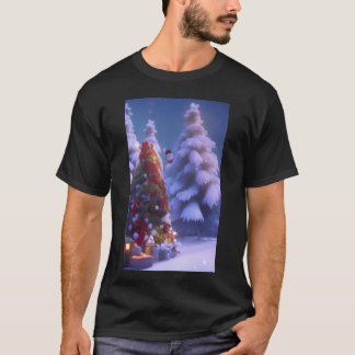 クリスマスツリー クリスマスが近づいてますよ フレンズ Tシャツ