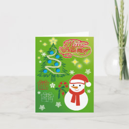 クリスマスツリー クリスマス グリーティングカード