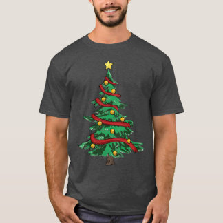 クリスマスツリー クリスマス ヴィンテージ Tシャツ