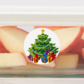 クリスマスツリー，クリスマス，休日 ラベル (貼付)