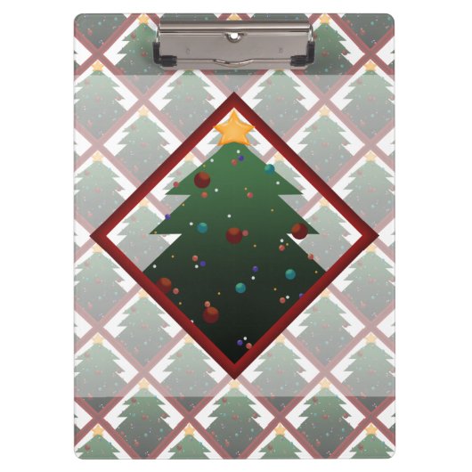 クリスマスツリー クリップボード (正面)