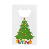 クリスマスツリー クレジットカード栓抜き (裏面)