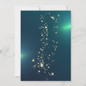 クリスマスツリー,グリーンクリスマス会社のパーティー 招待状 (裏面)