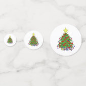 クリスマスツリー コンフェッティ (裏面)