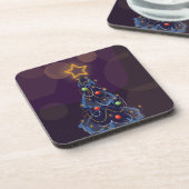 クリスマスツリー コースター (左側)