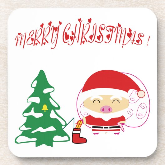 クリスマスツリー コースター (正面)