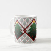 クリスマスツリー コーヒーマグカップ (正面左)