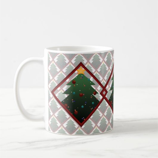 クリスマスツリー コーヒーマグカップ (左)