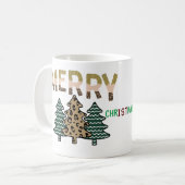 クリスマスツリー コーヒーマグカップ (正面左)