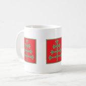 クリスマスツリー コーヒーマグカップ (正面左)