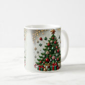 クリスマスツリー コーヒーマグカップ (正面右)